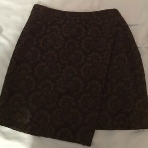 Madewell Floral Asymmetric Skirt